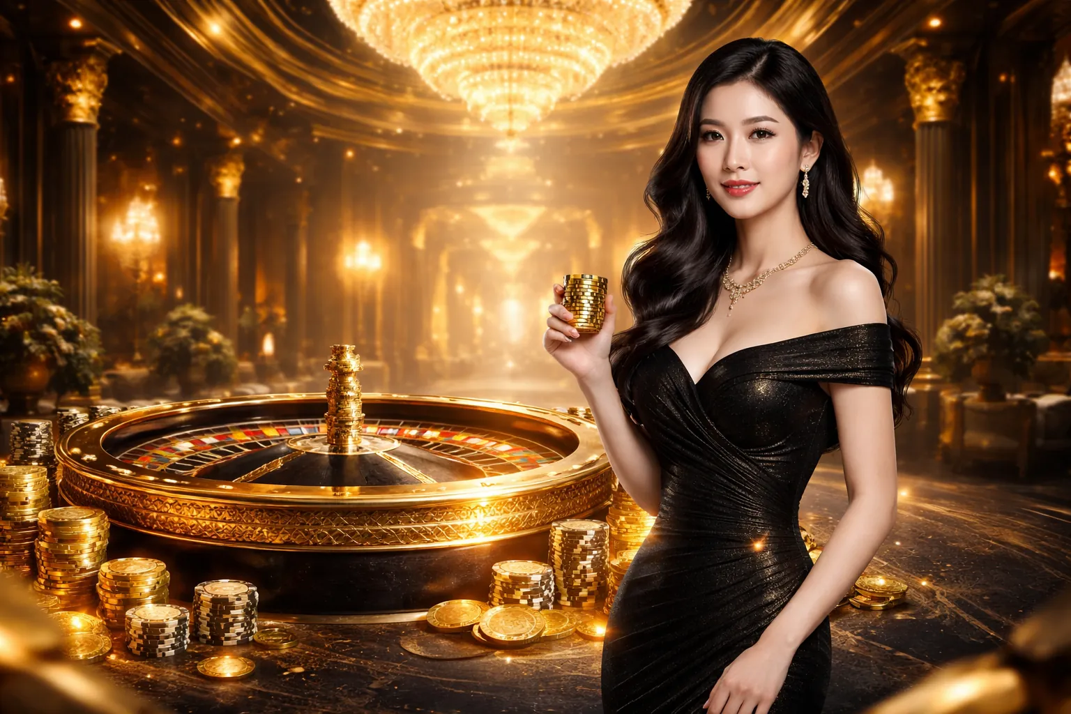 Hình ảnh banner chính nh888 với các trò chơi sòng bạc trực tuyến và cá cược thể thao