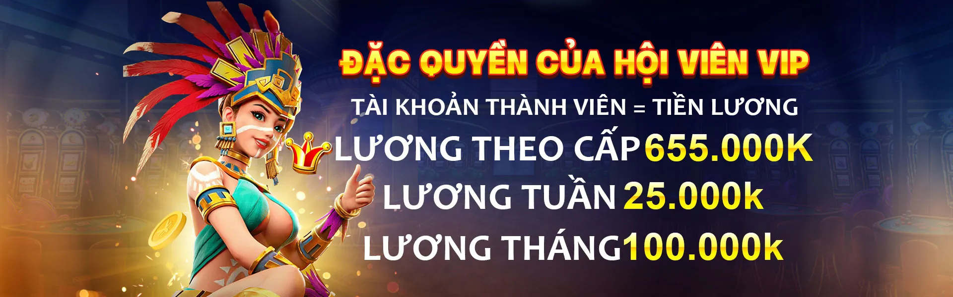 Banner khuyến mãi độc quyền nh888 với tiền thưởng và giao diện vàng đen